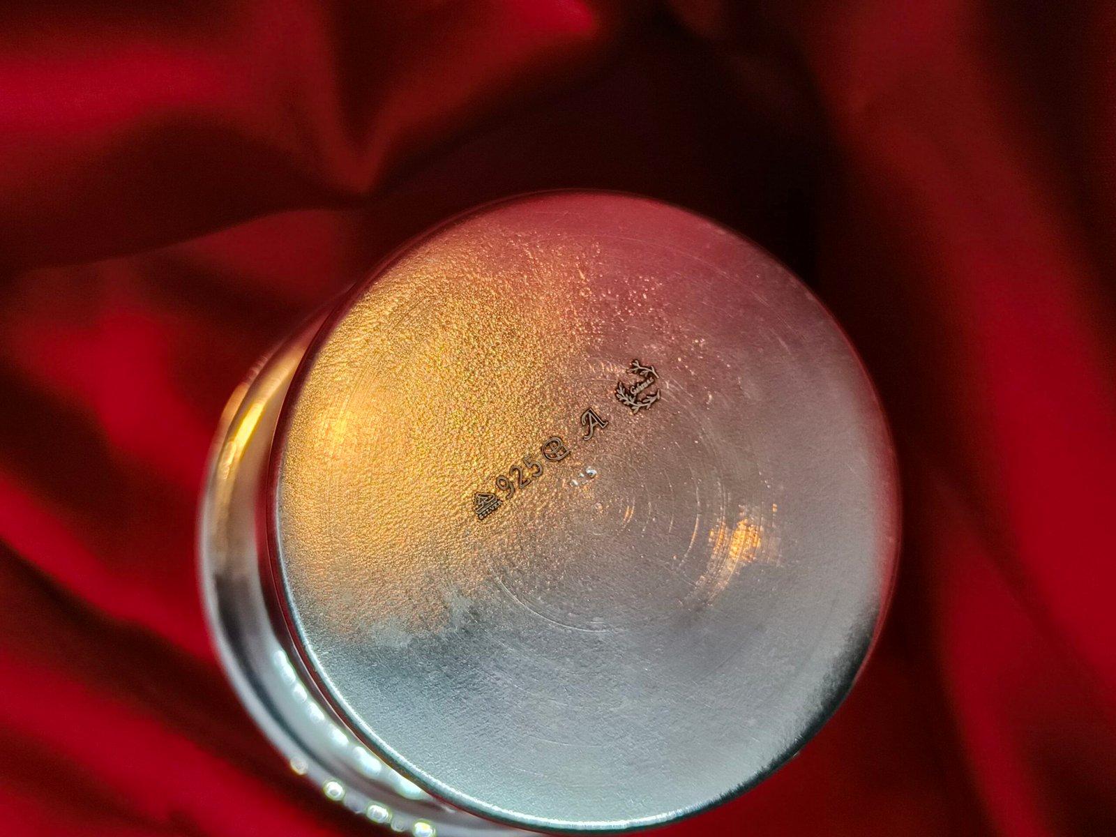 Silver Panchapatra pali/ Charan amrita Set view 6