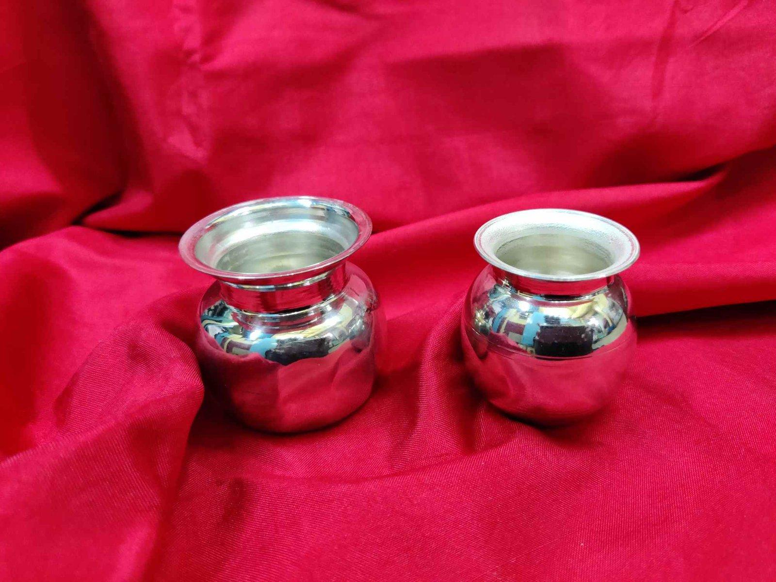 Silver Pol Ghot / Kalash / Lota / Chambu / 6 side Ghot view 6