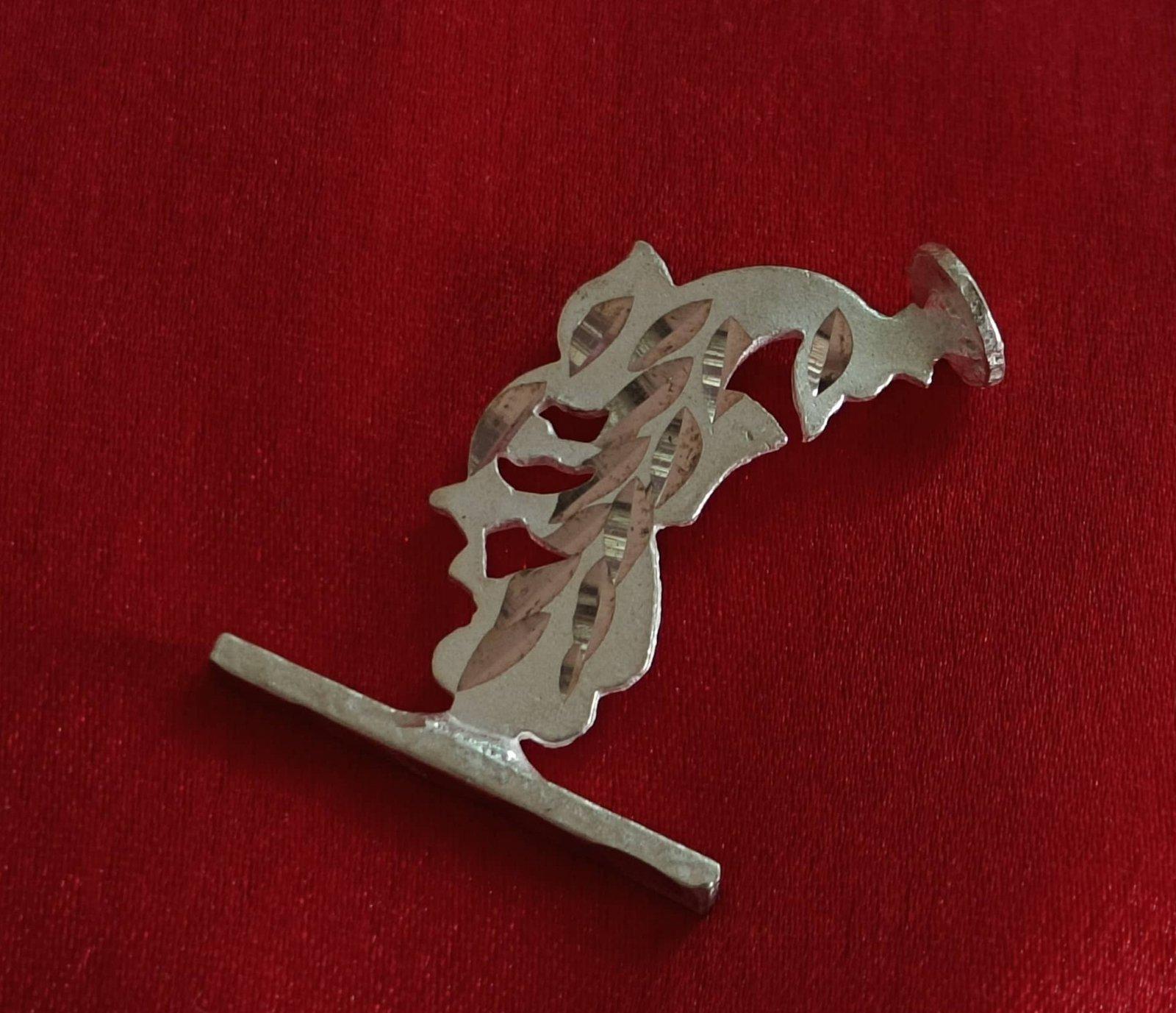 Silver Sindoor Kathi/ stick, Applicator/Tipkathi/Kumkum Bindi stick