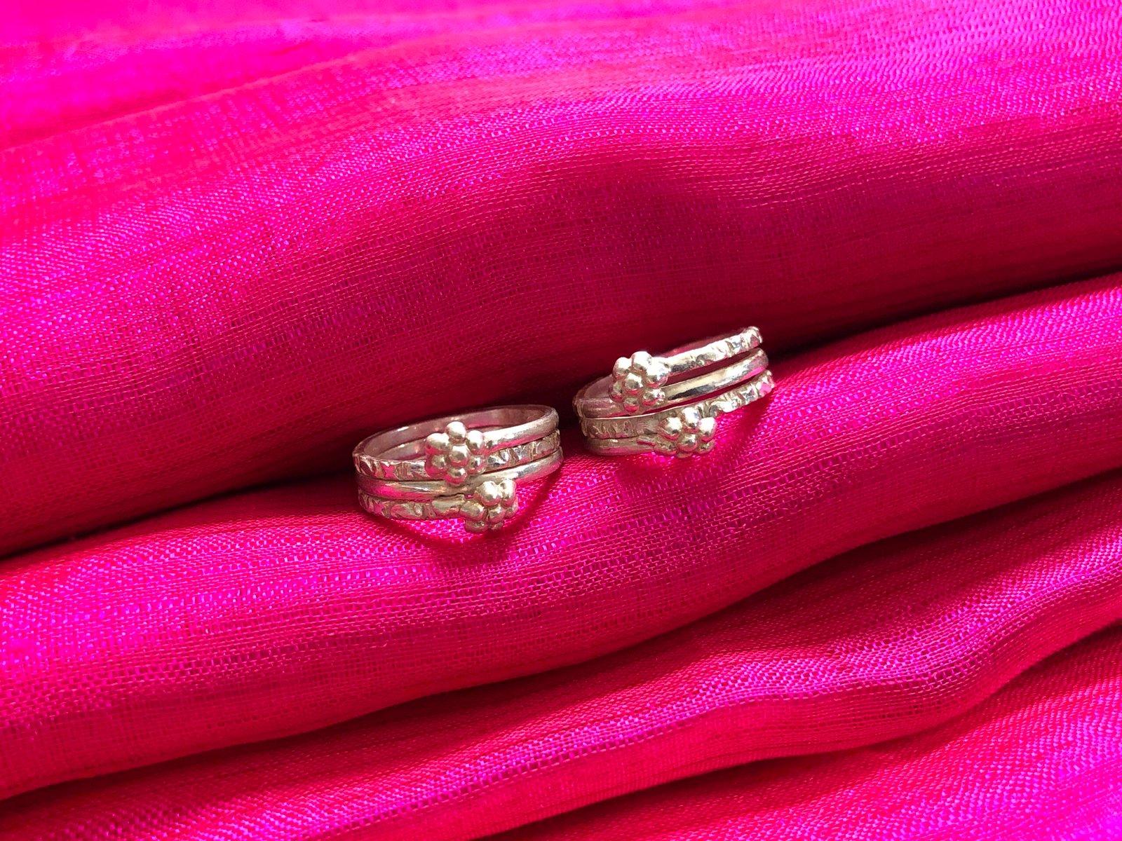 Spring Toe Ring/ Toering/ Bichiya dhai pach