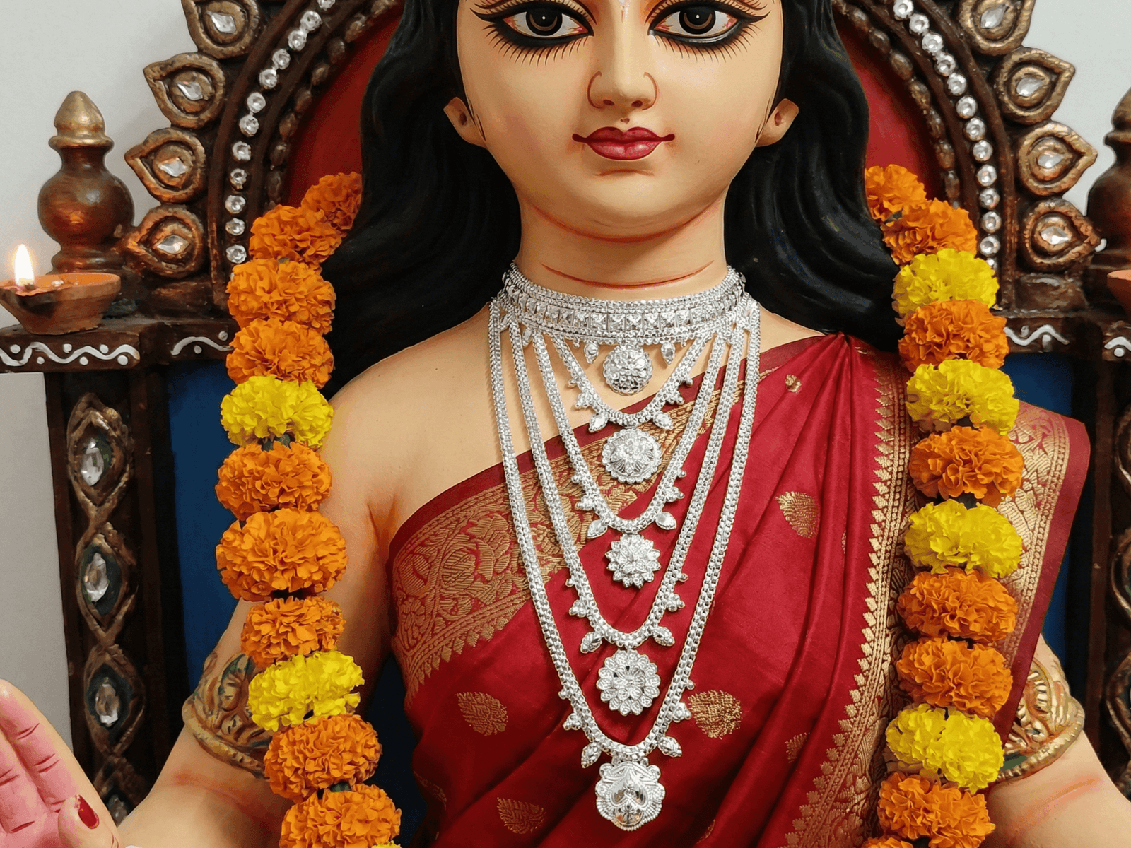 Sudha Choker Necklace for Idol 10 to 16inch