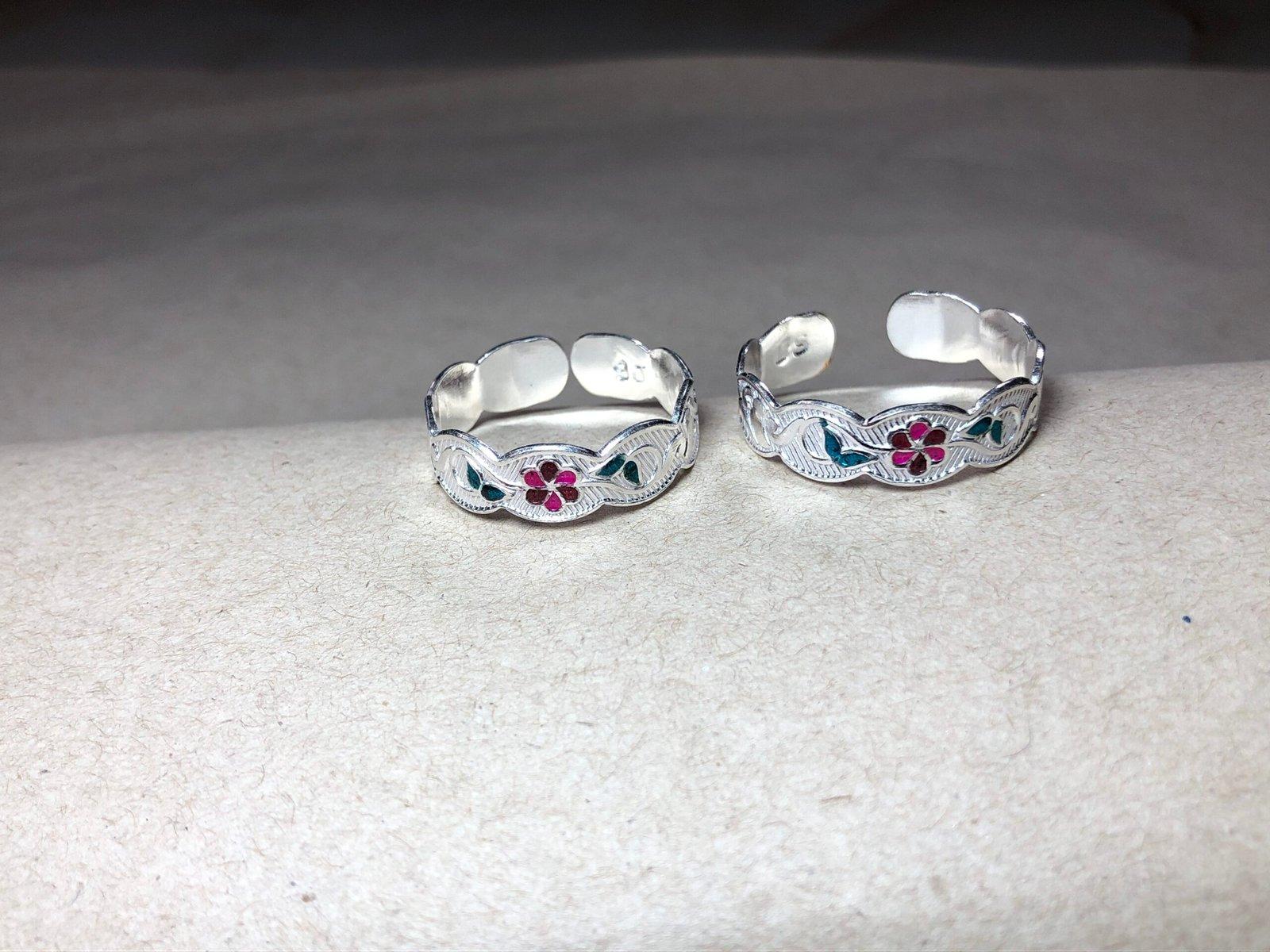 Thumb Finger Toe Ring/Bichiya view 4