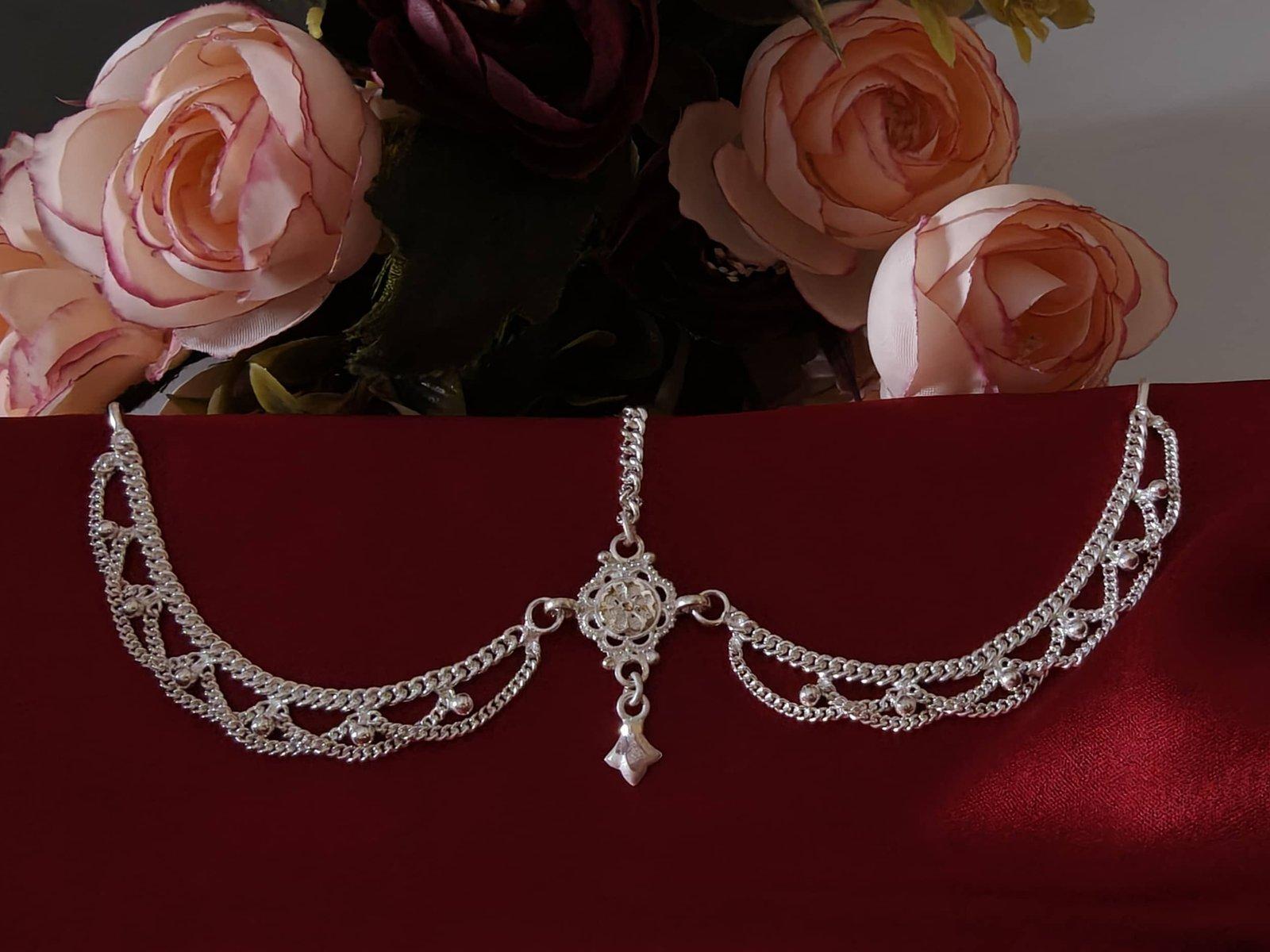 Tilottama Matha Patti / Maang Tikka/Tiara for Idol view 3