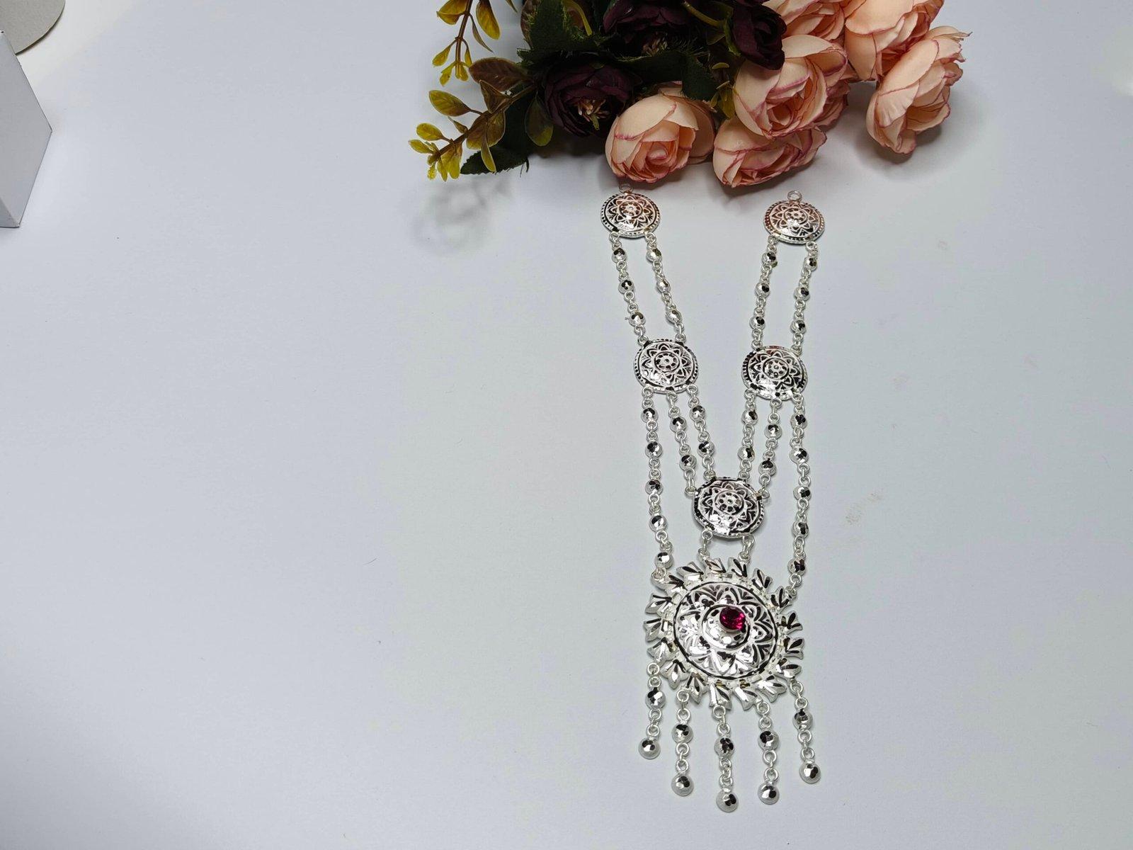 Tilottoma Necklace for God / Goddess/ Laddugopal/ Ganapati/ Mataji view 3