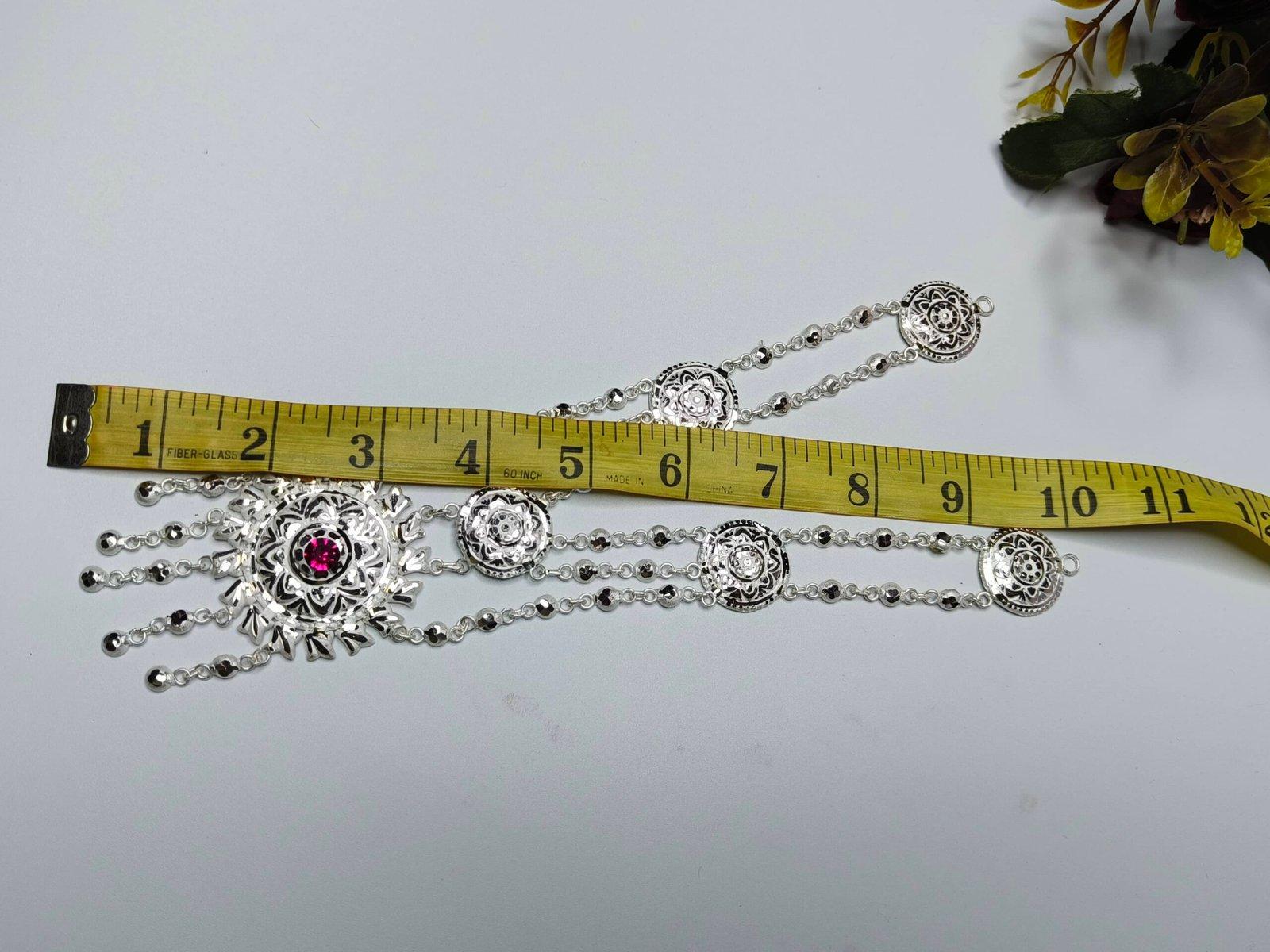 Tilottoma Necklace for God / Goddess/ Laddugopal/ Ganapati/ Mataji view 4