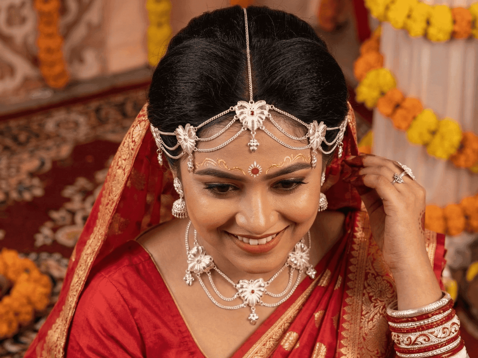 Traditional Butterfly Matha Patti/Maang Tikka/Tiara