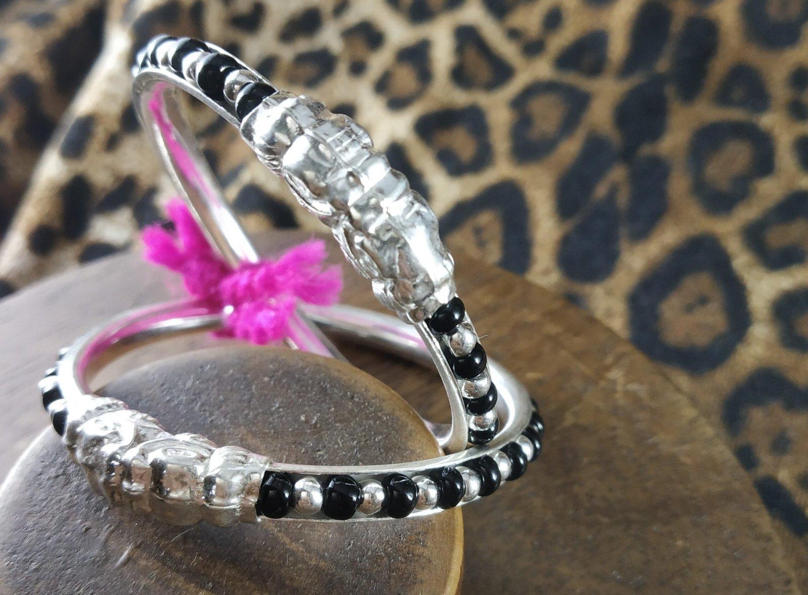 Black Beads Baby Nazariya view 2