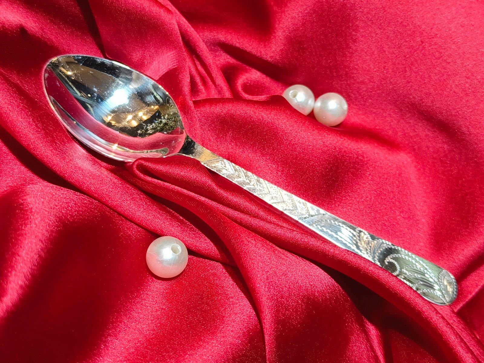 Gahenaz 925 Silver Spoon view 2