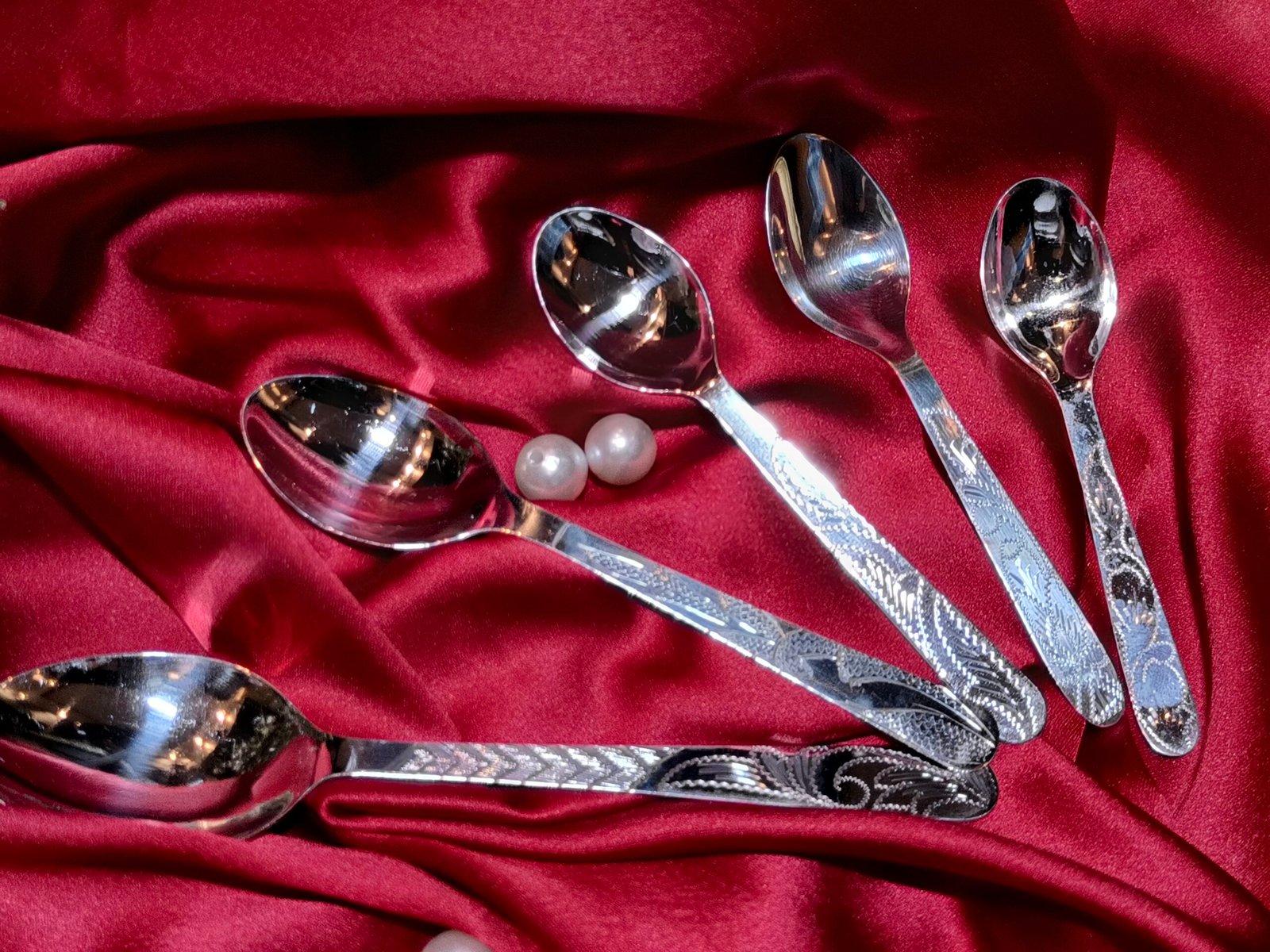 Gahenaz 925 Silver Spoon view 3