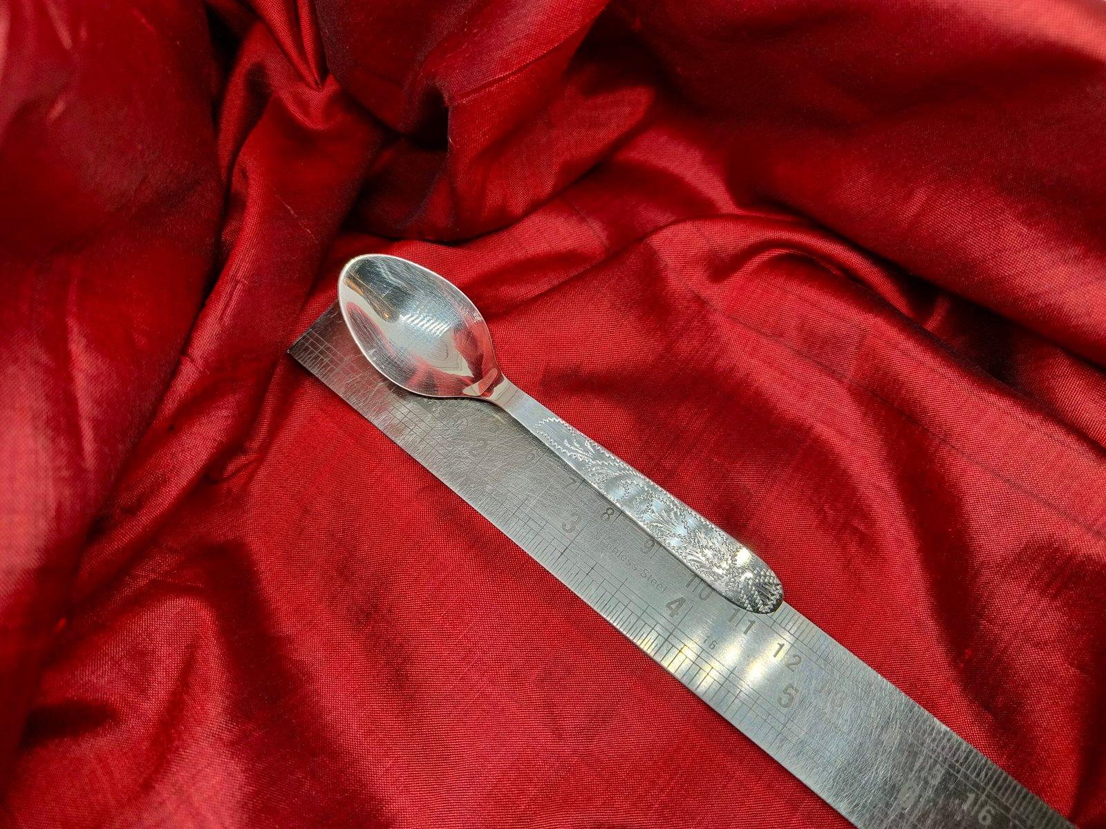 Gahenaz 925 Silver Spoon view 6