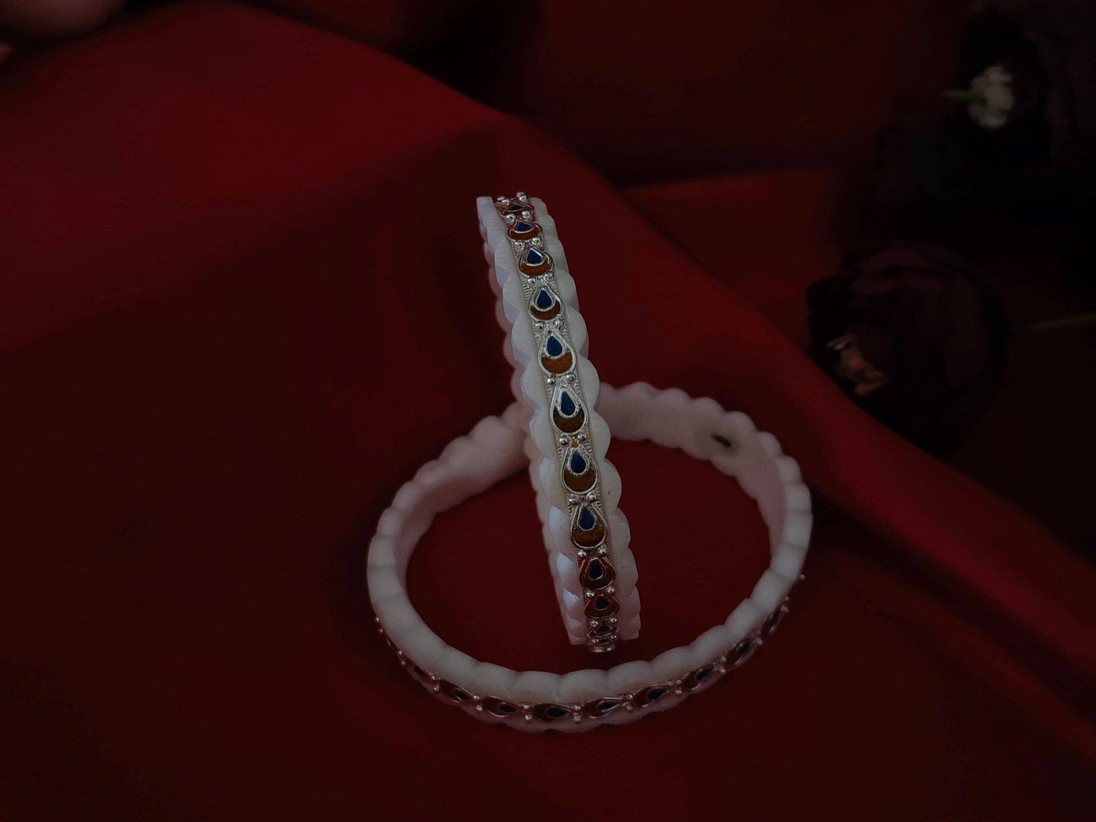 Gahenaz Silver Meena Sakha Size 2.3 view 2