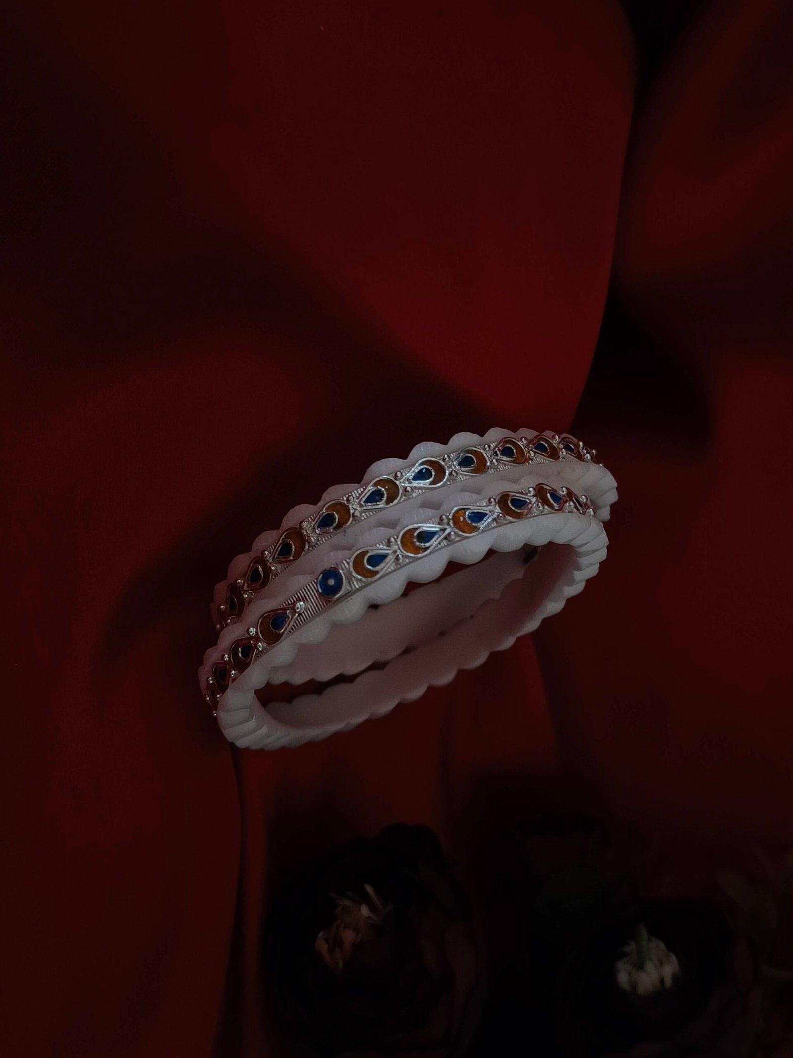 Gahenaz Silver Meena Sakha Size 2.3 view 3