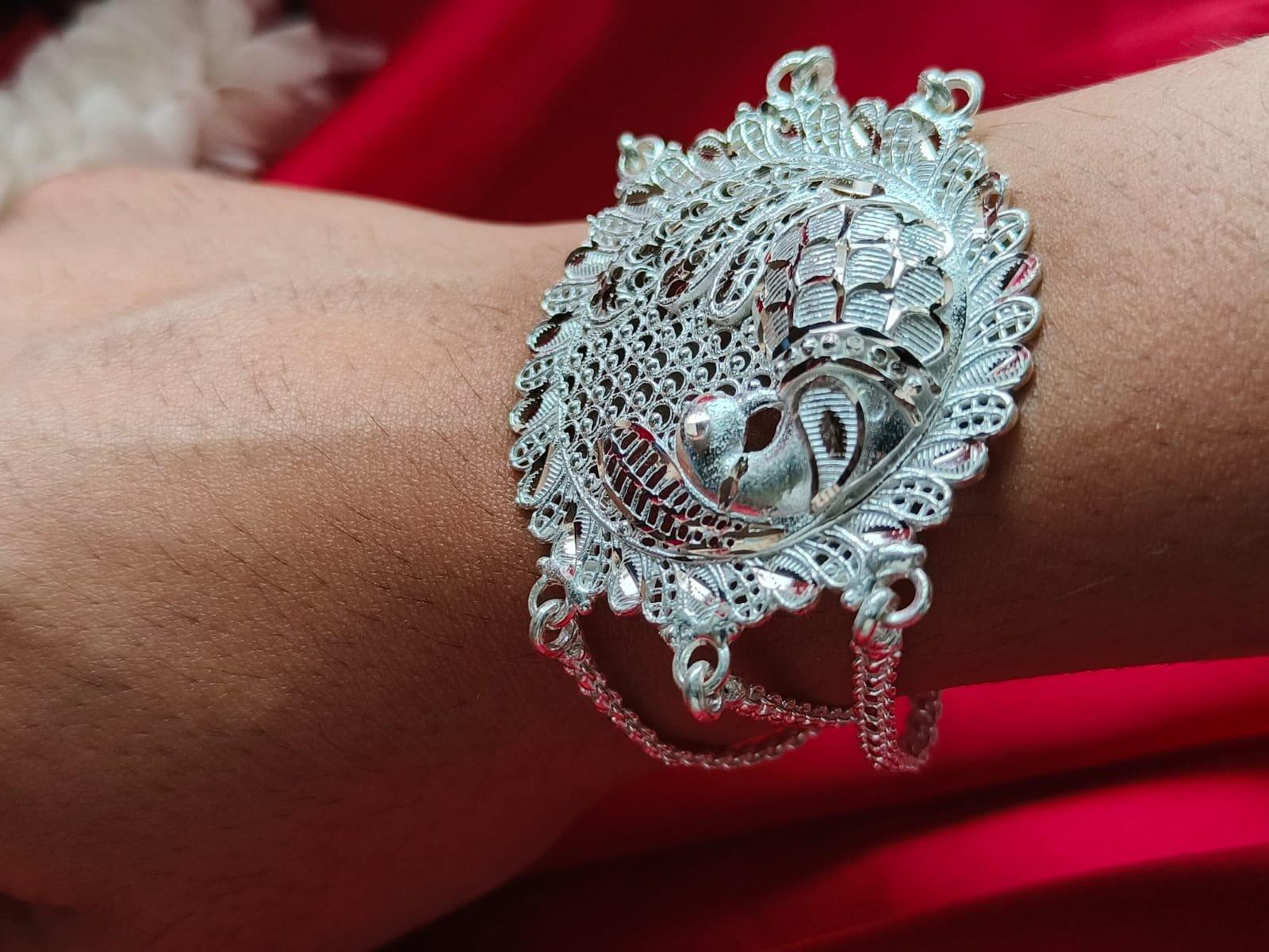 Gahenaz Silver Mohini Mantasha Bracelet view 2