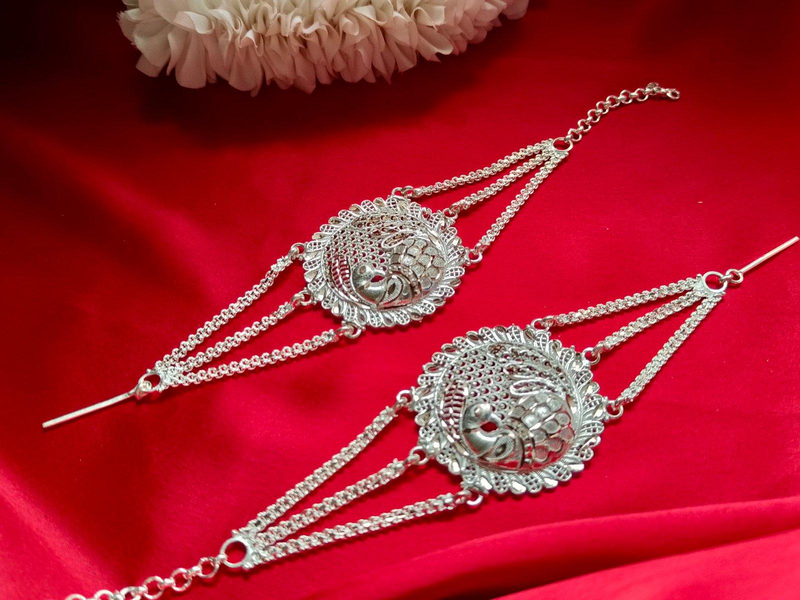 Gahenaz Silver Mohini Mantasha Bracelet view 4