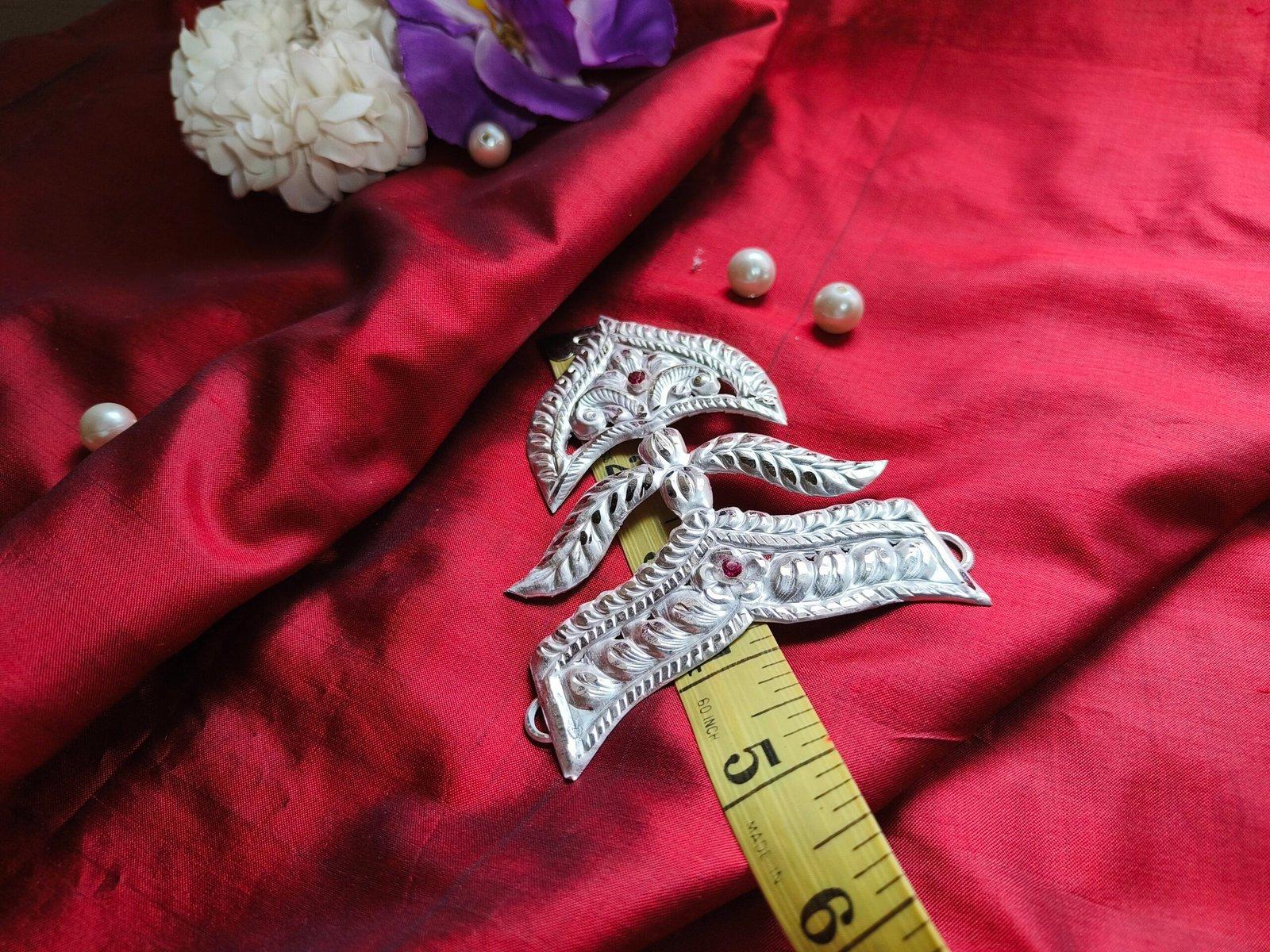 Gahenaz Silver Mukut for Devi Ma view 5