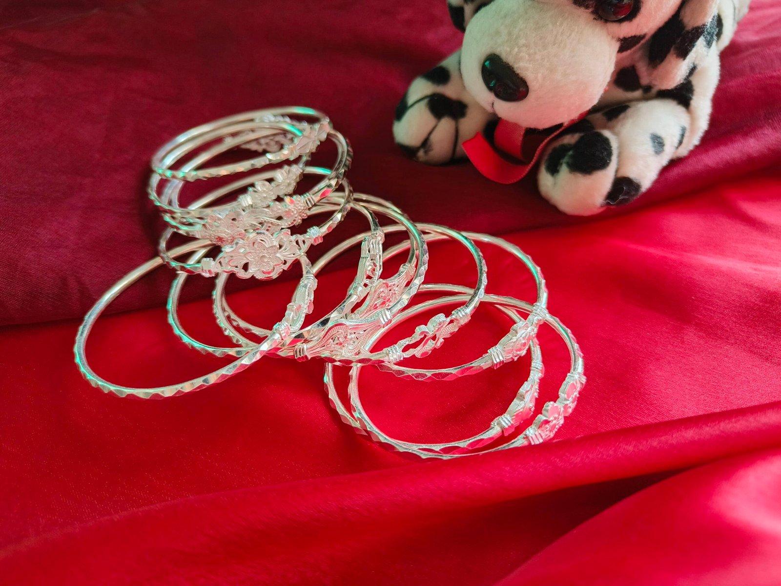 Gahenaz Silver Shiring Loha / Noa/ Bangle for Miss 2.1 view 3