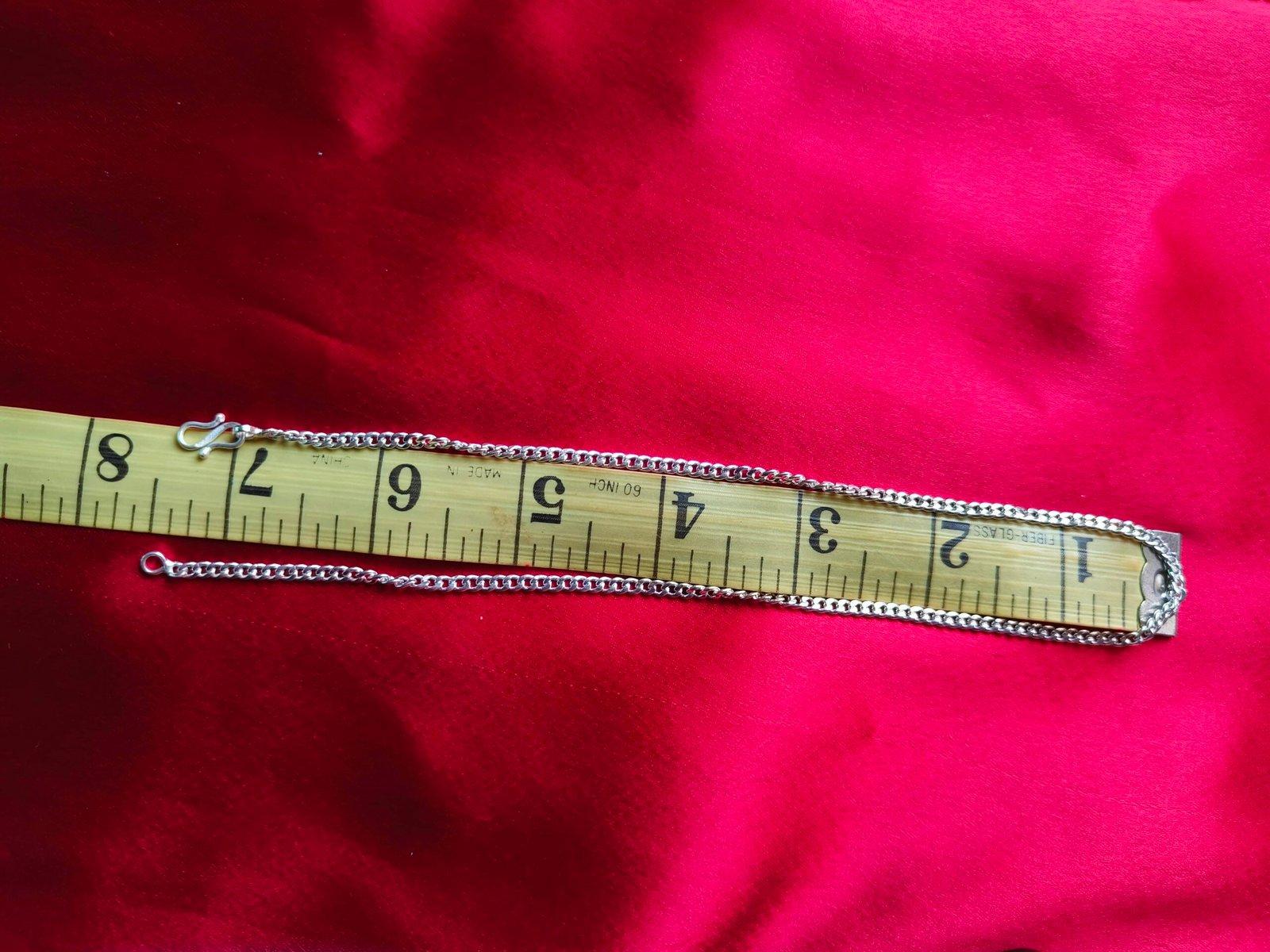 Gahenaz Silver Vine Chain for Kids view 4